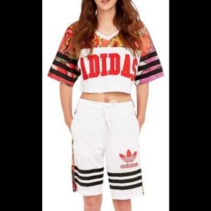 Adidas Rita Ora Dragon Crop & Shorts SET NWOT